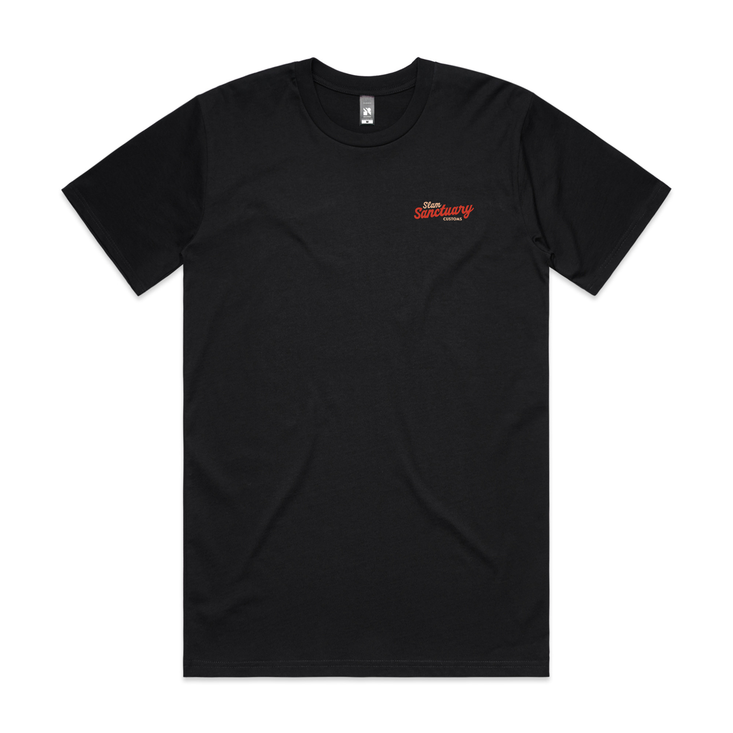 CUSTOMS T-SHIRT 2.0 - BLACK