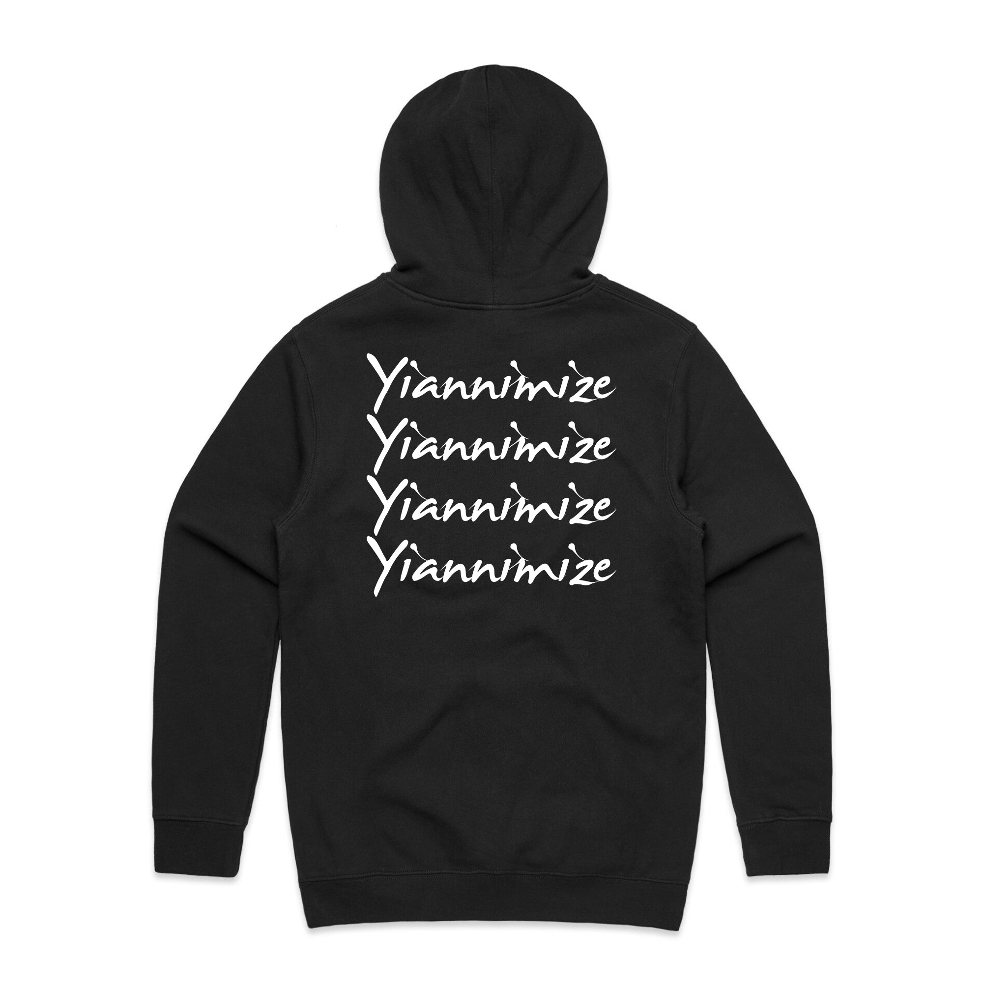 YIANNIMIZE HOODIE - BLACK