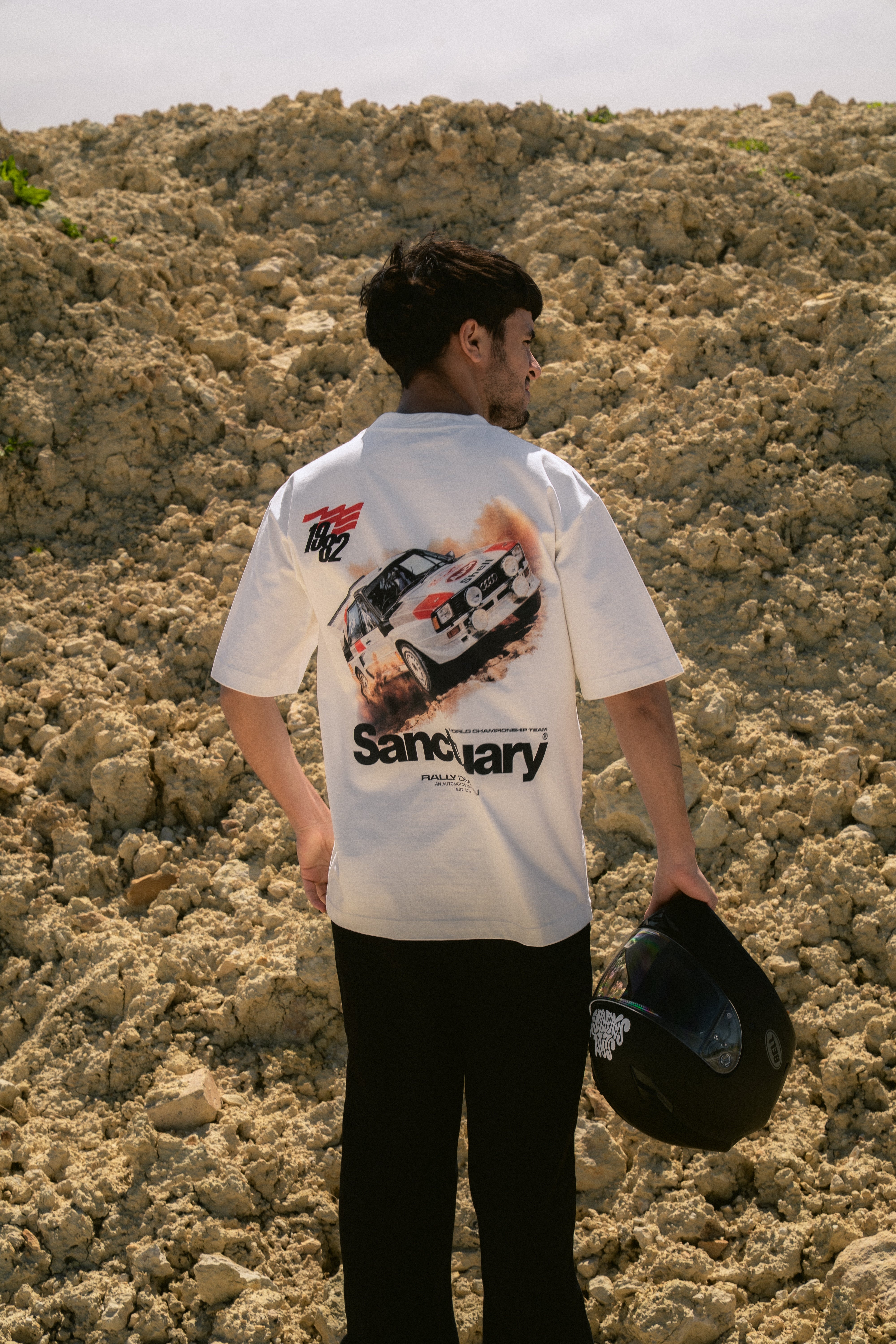 RALLY DIVISION T-SHIRT - WHITE