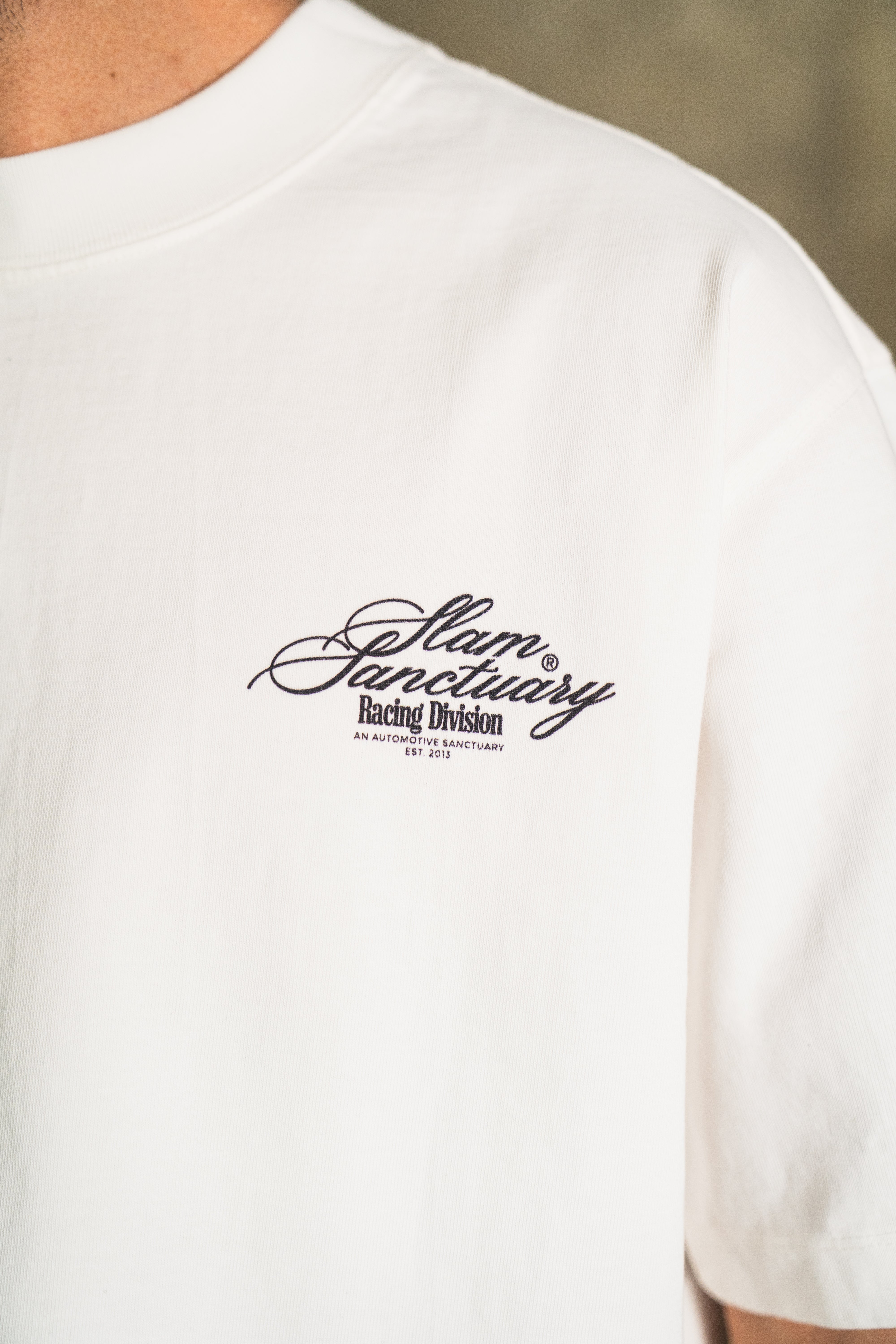 RACING DIVISION T-SHIRT - WHITE