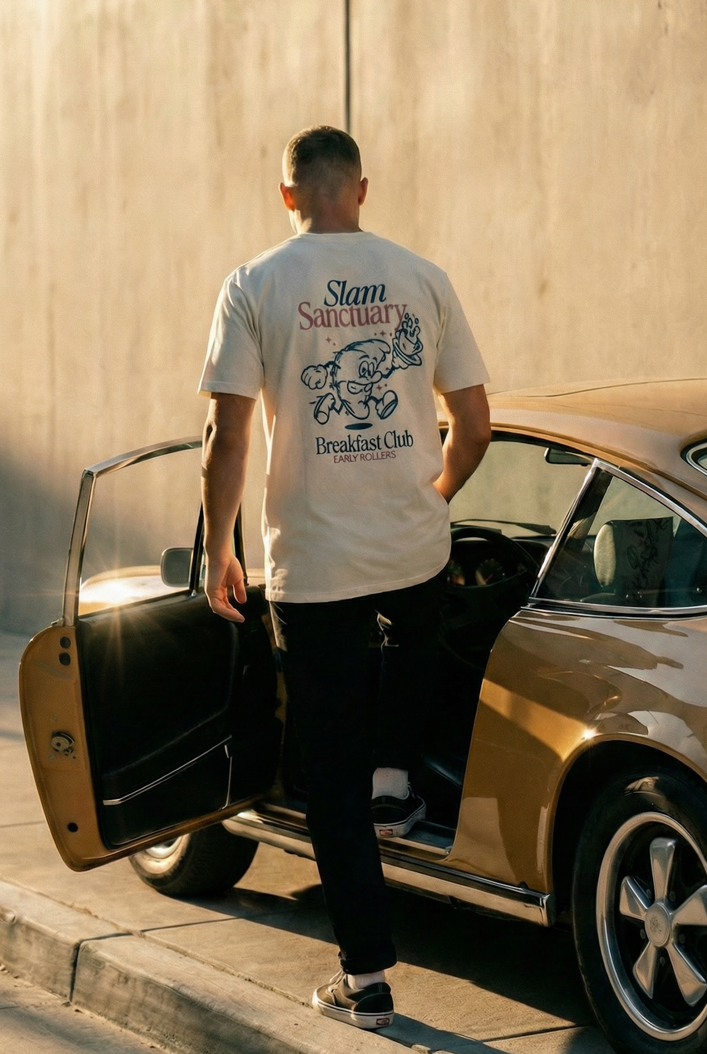 BREAKFAST CLUB T-SHIRT - NATURAL