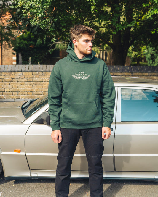 WINNING STREAK HOODIE - PINE GREEN