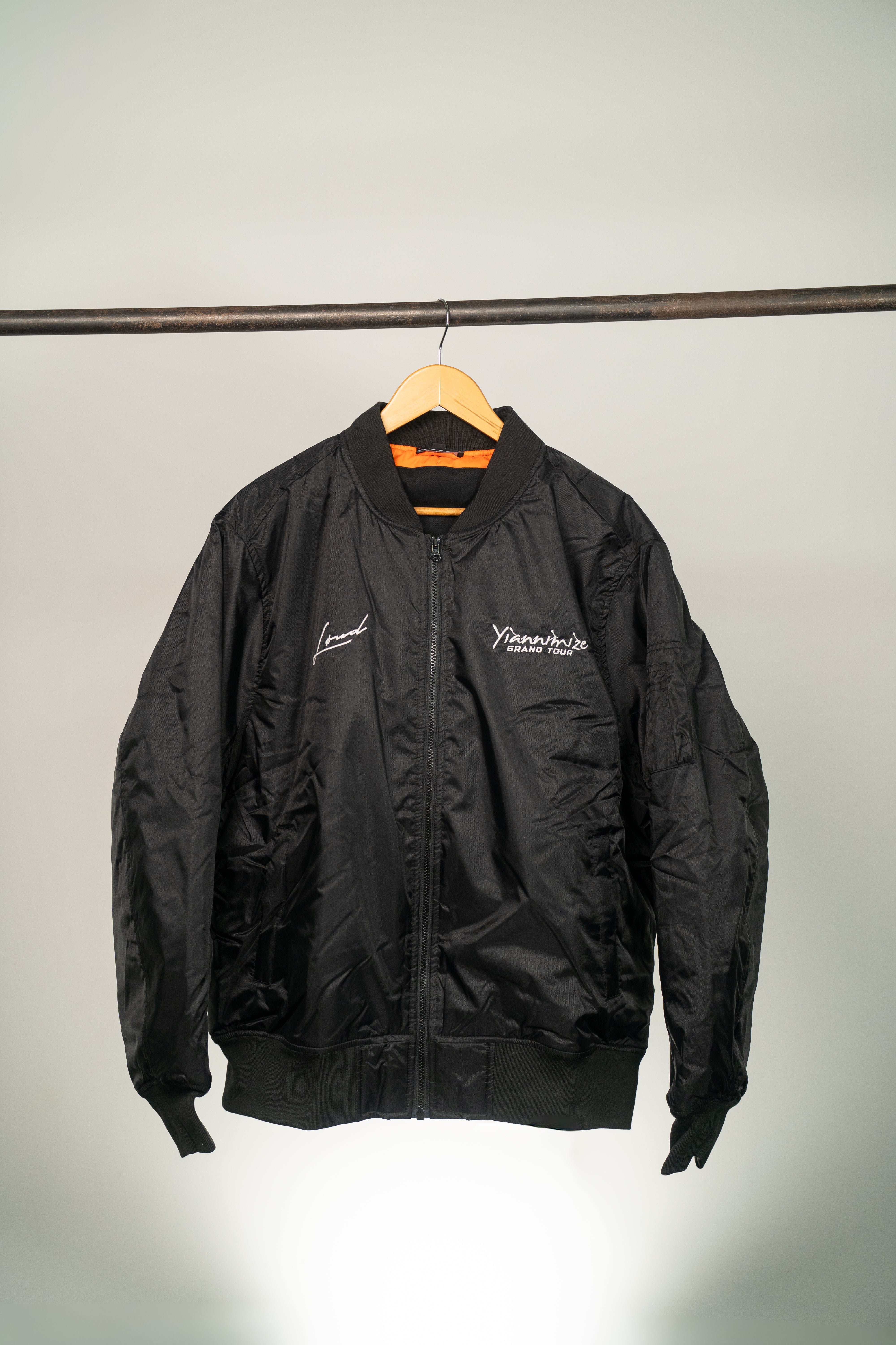YIANNIMIZE GRAND TOUR BOMBER JACKET - BLACK