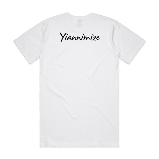 YIANNIMIZE YOUTH T-SHIRT - WHITE