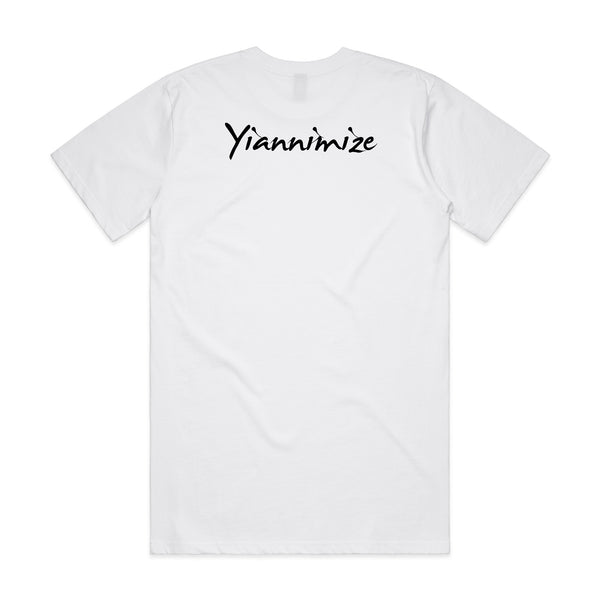 YIANNIMIZE YOUTH T-SHIRT - WHITE