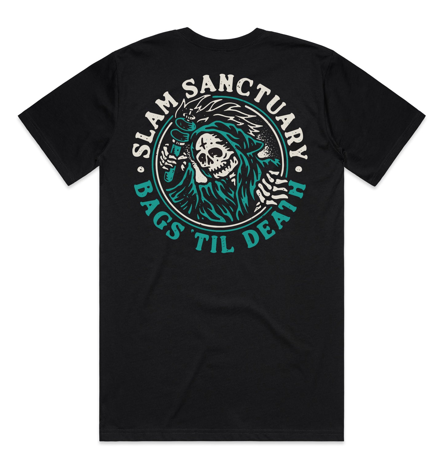 BAGS 'TIL DEATH T-SHIRT