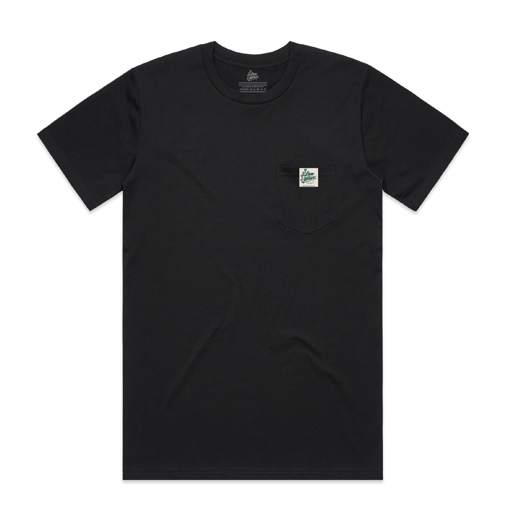 WORKSHOP POCKET T-SHIRT - BLACK