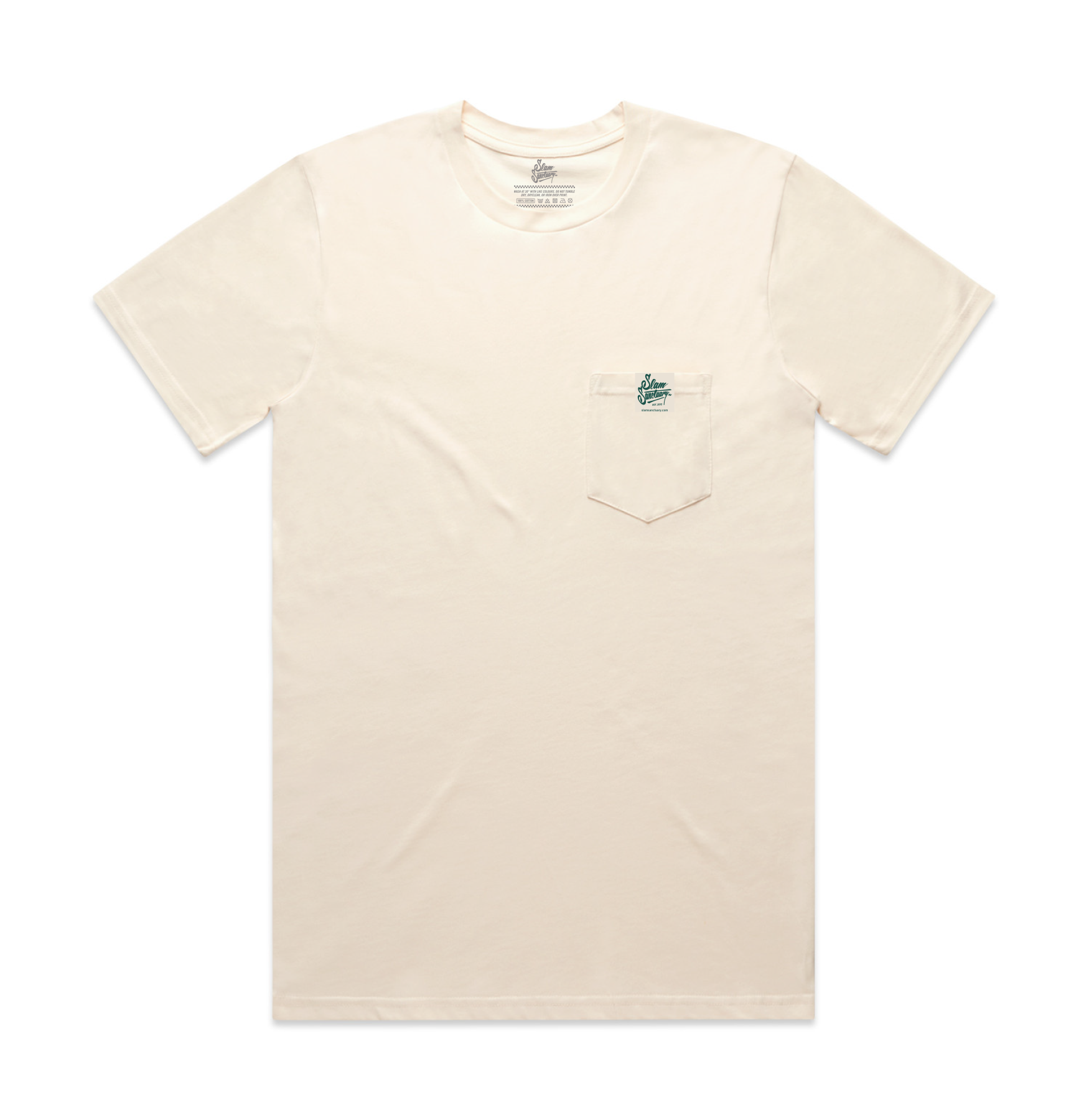 WORKSHOP POCKET T-SHIRT - ECRU