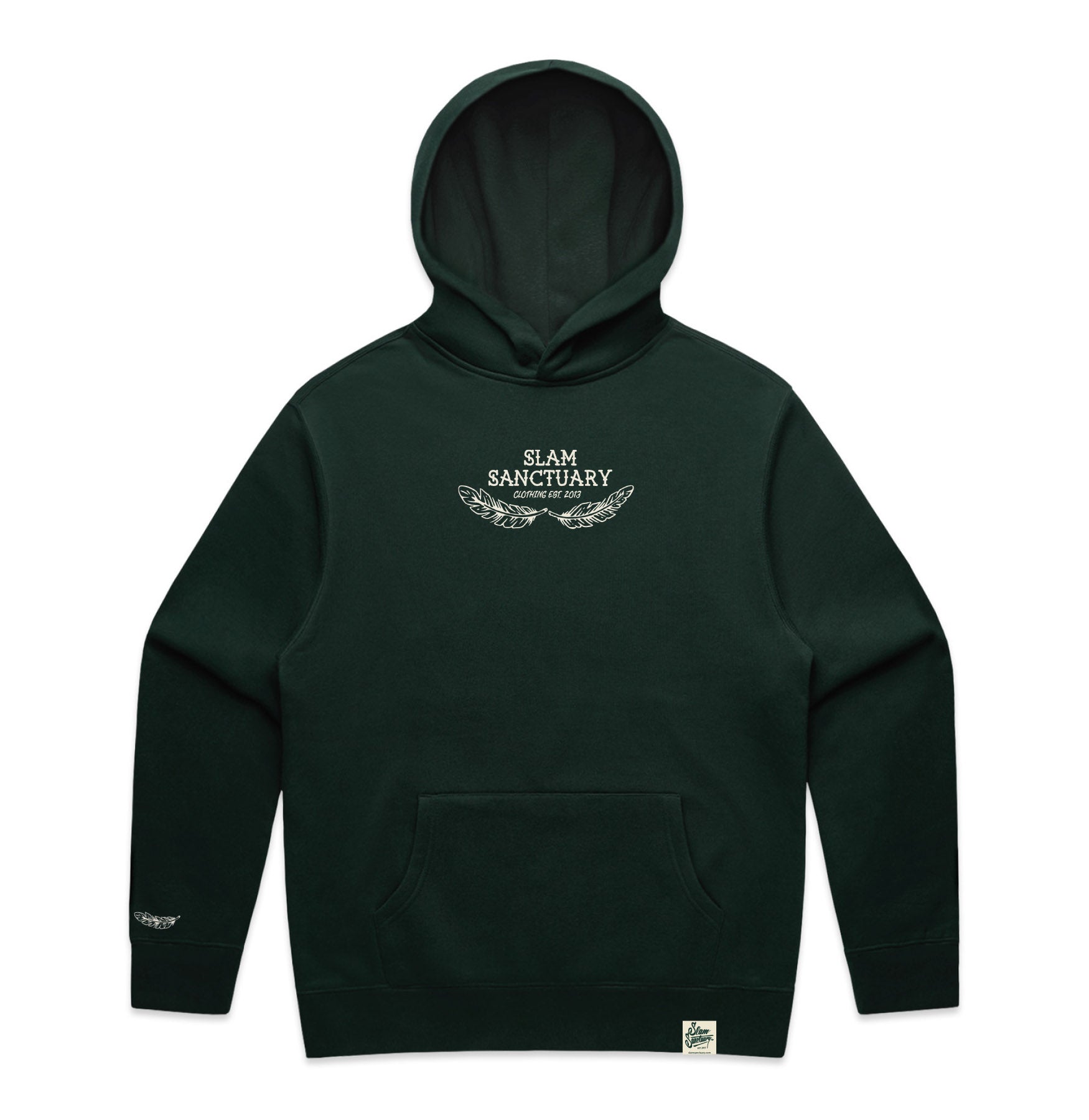 WINNING STREAK HOODIE - PINE GREEN