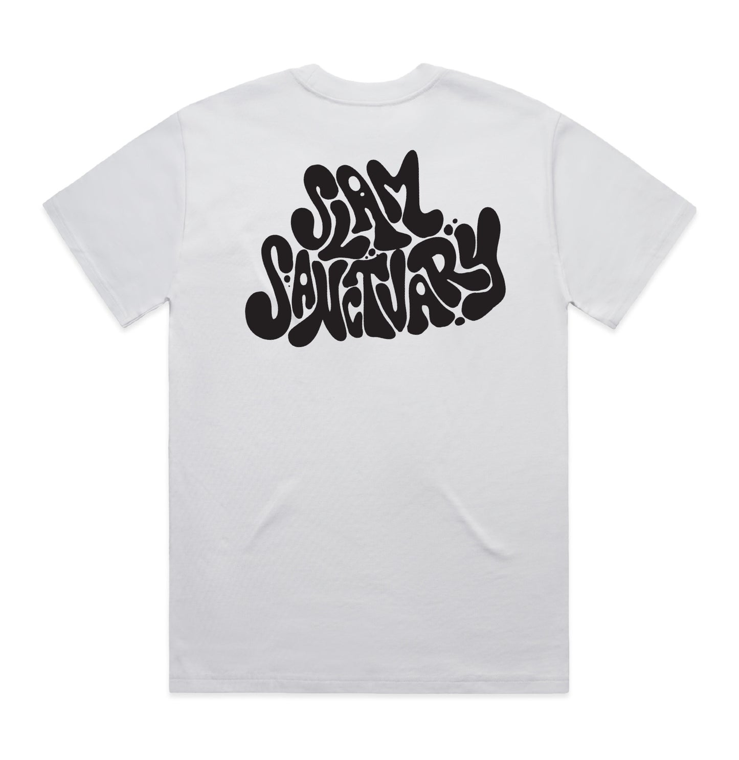 LIQUID LOGO T-SHIRT - WHITE