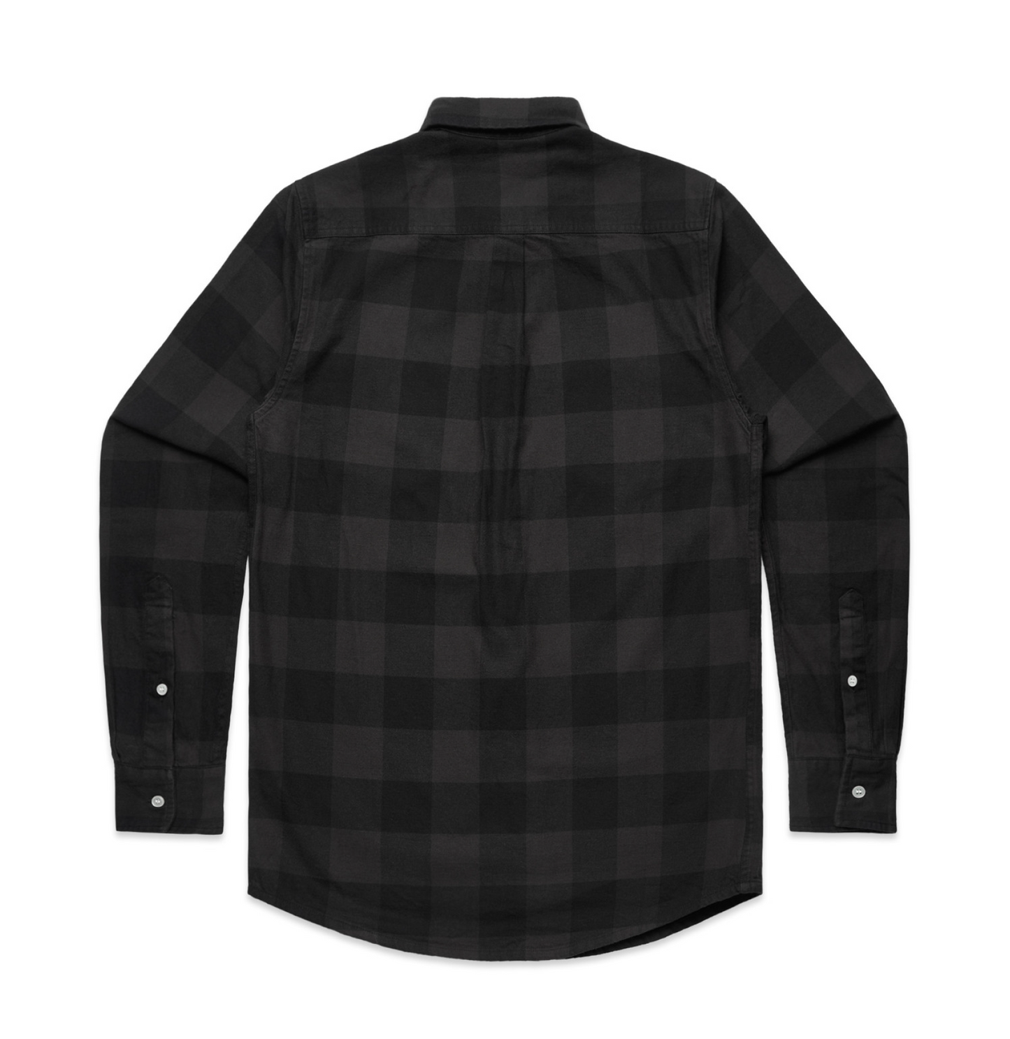 WORKSHOP CHECK SHIRT - BLACK