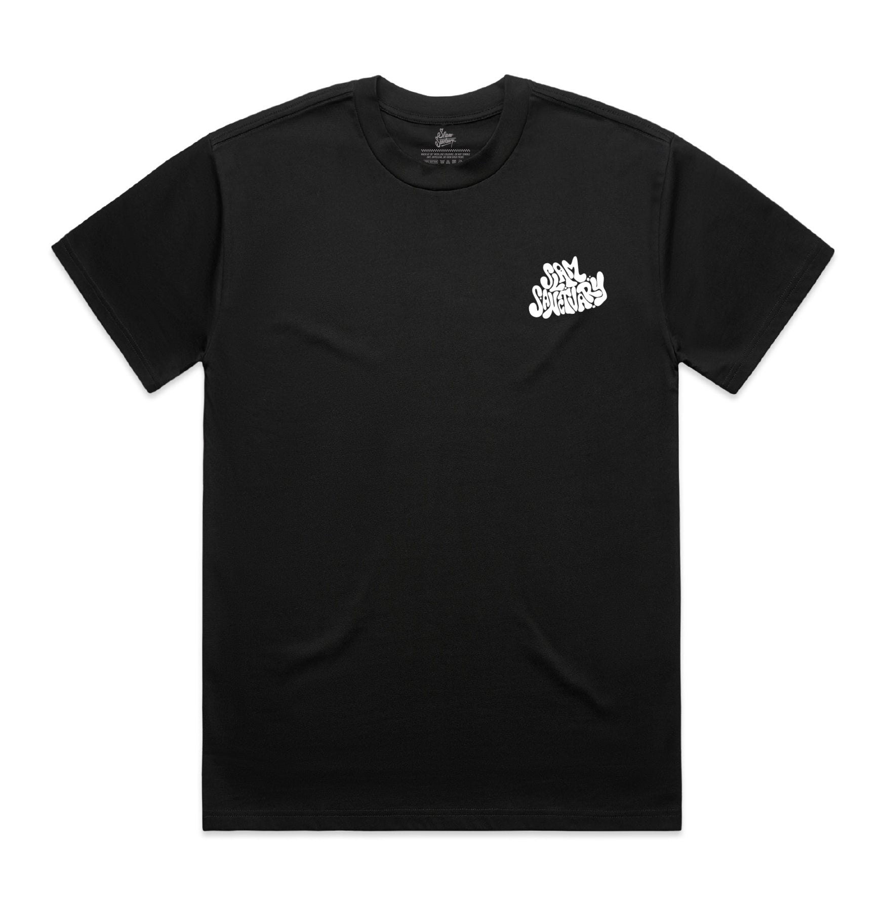 LIQUID LOGO T-SHIRT - BLACK