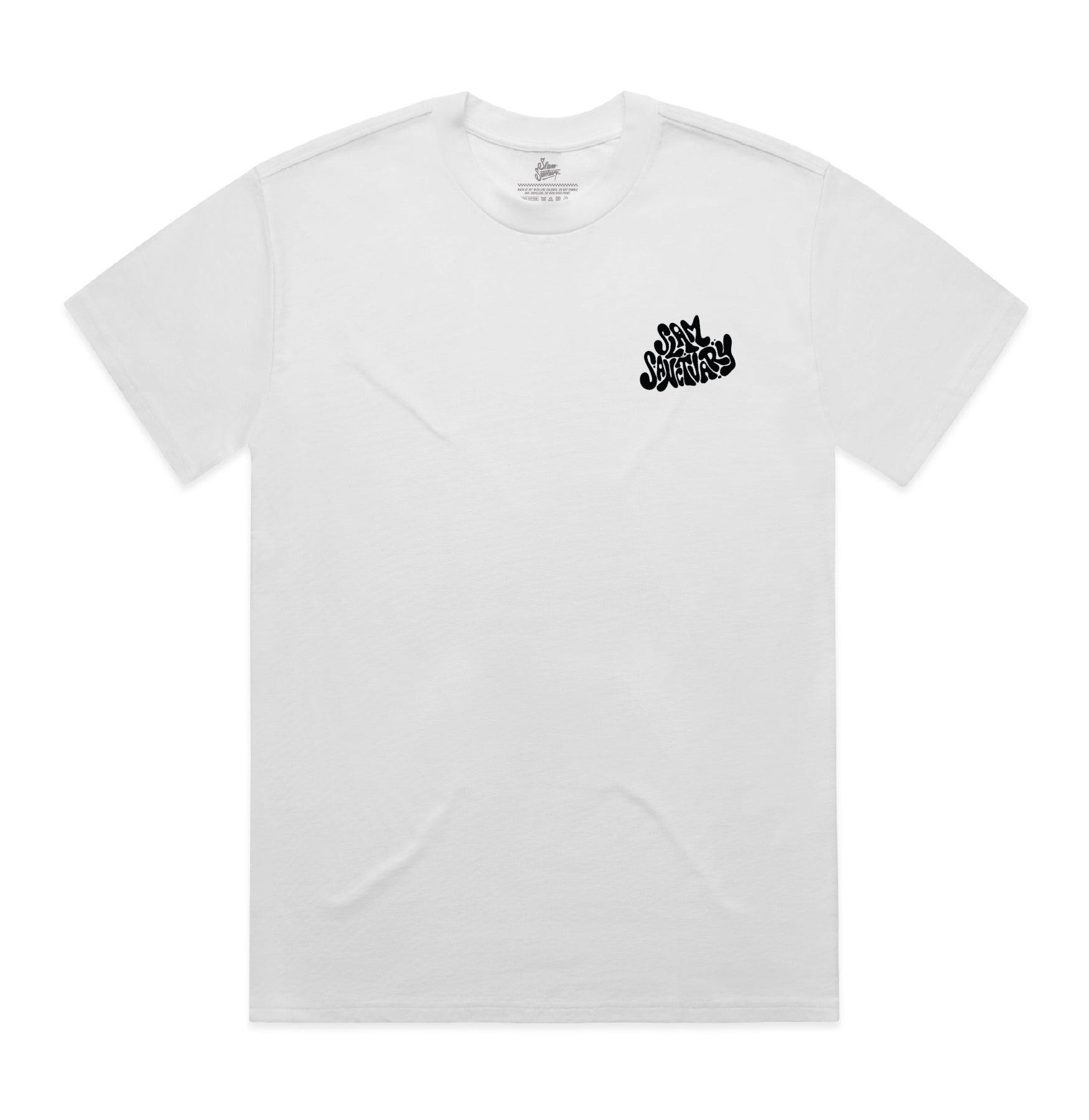 LIQUID LOGO T-SHIRT - WHITE