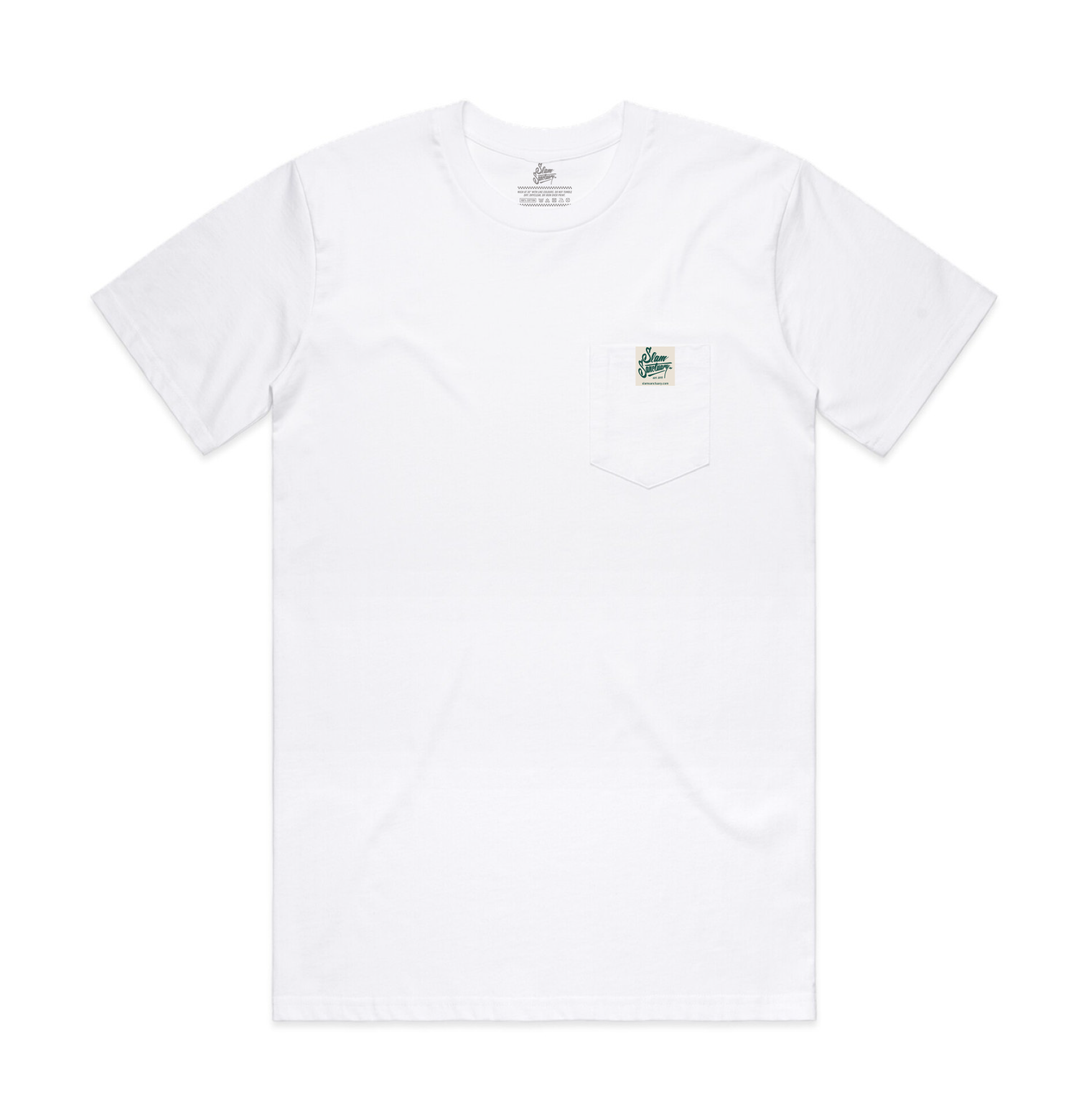 WORKSHOP POCKET T-SHIRT - WHITE