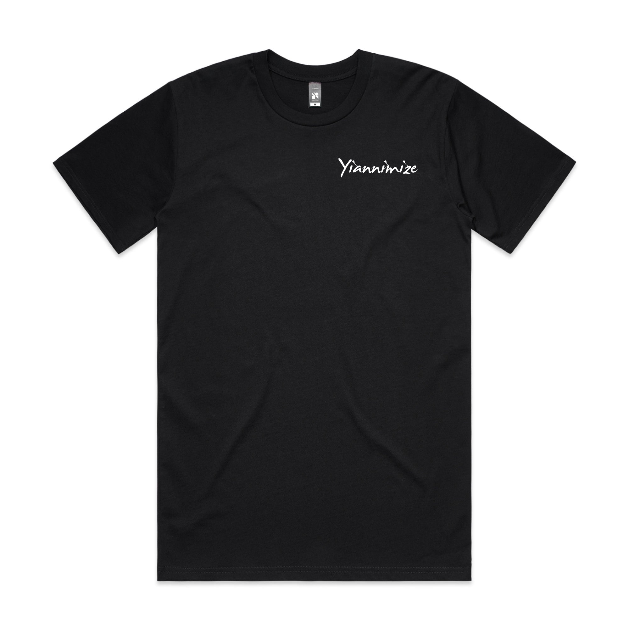 YIANNIMIZE T-SHIRT - BLACK