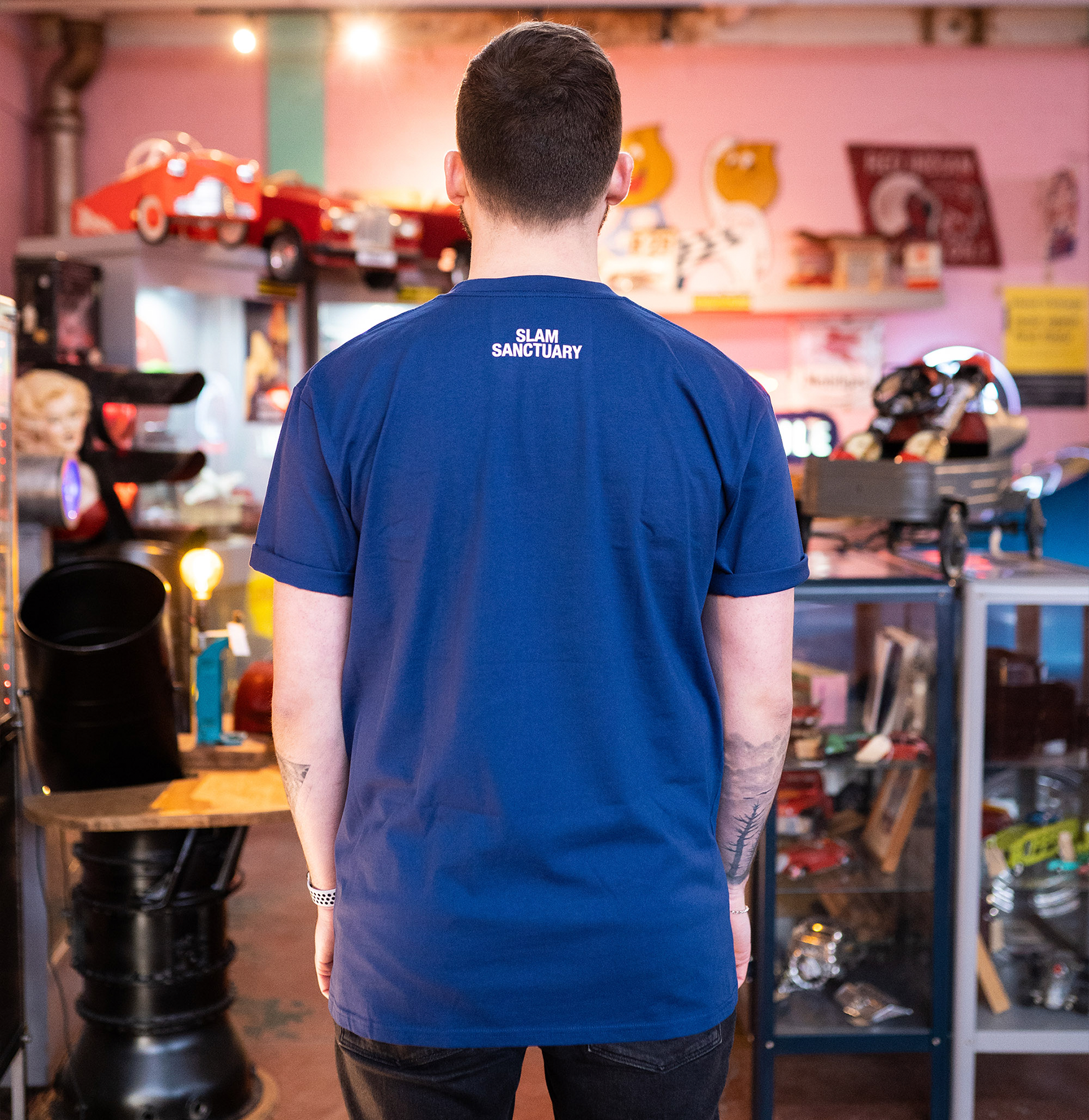 ESSENTIALS T-SHIRT - COBALT