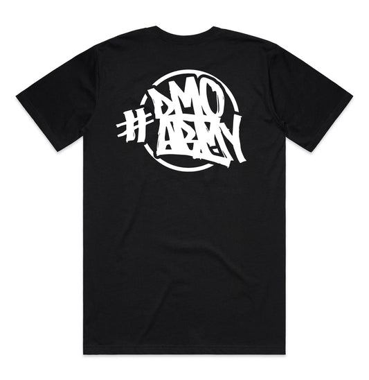 ORIGINAL #DMOARMY T-SHIRT BLACK