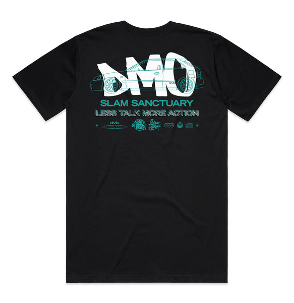 LESS TALK MORE ACTION - DMO COLLAB T-SHIRT