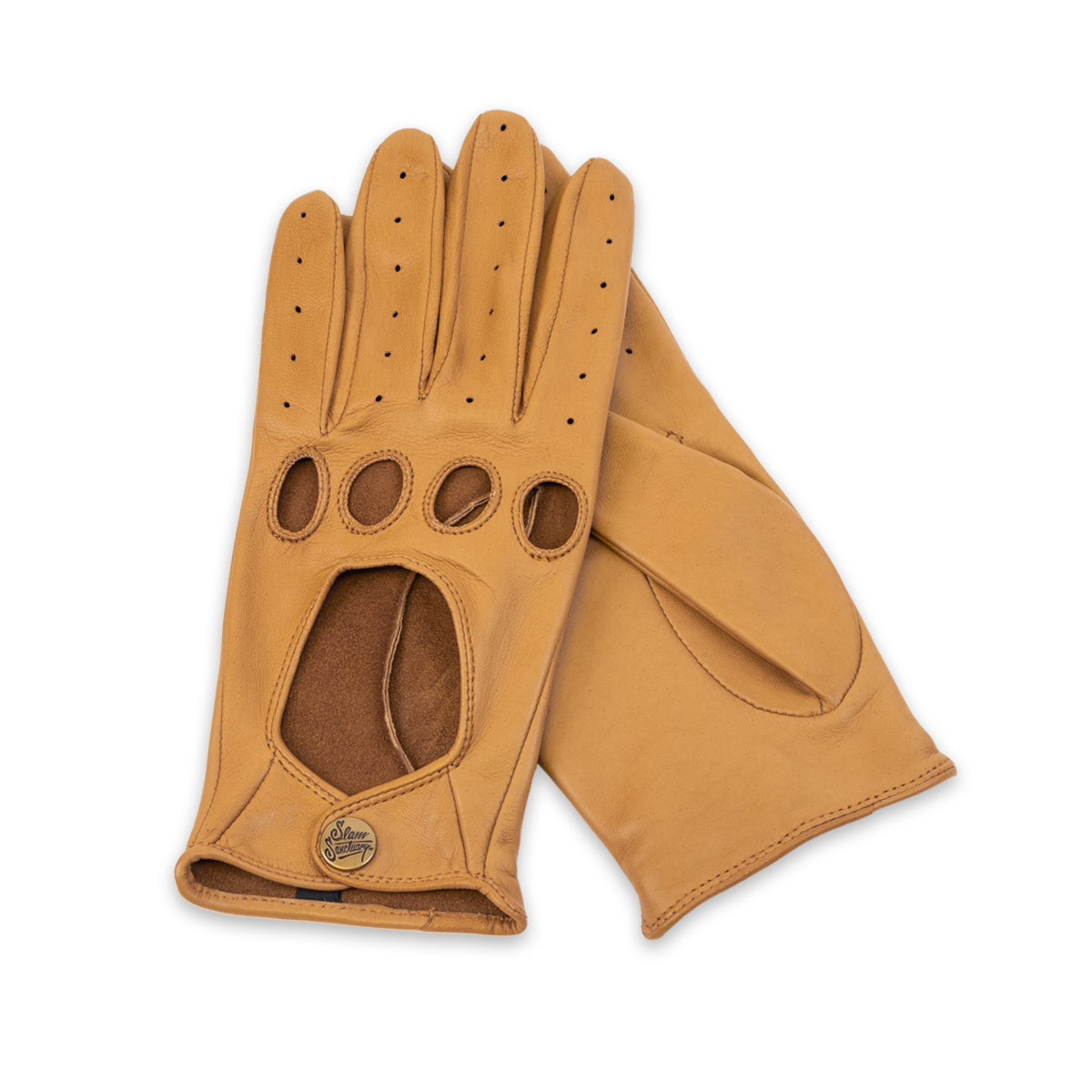 Nappa Leather Driving Gloves TAN