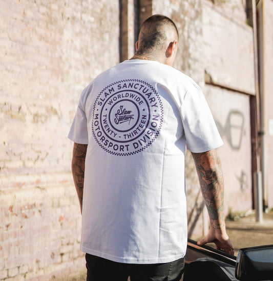 EMBLEM T-SHIRT - WHITE