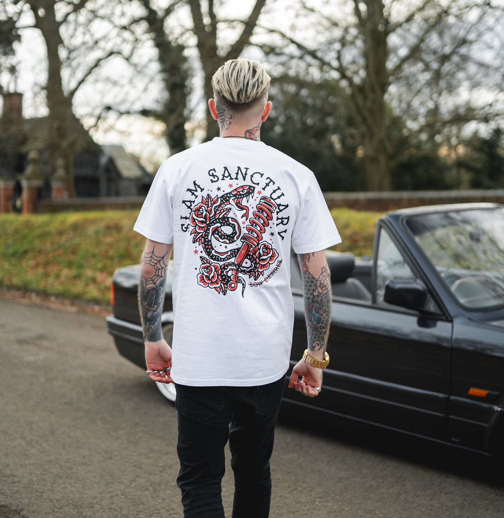 LOW DESIRES T-SHIRT - WHITE