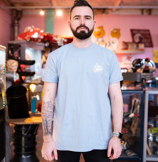 ESSENTIALS T-SHIRT - PALE BLUE