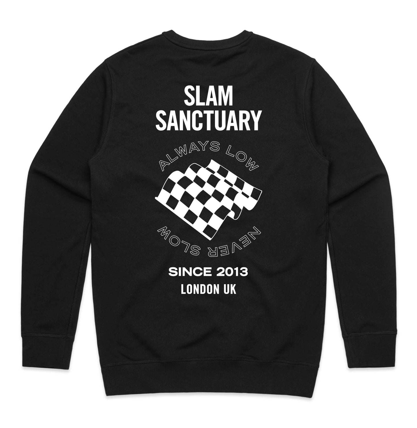 FLAG SWEATSHIRT - BLACK